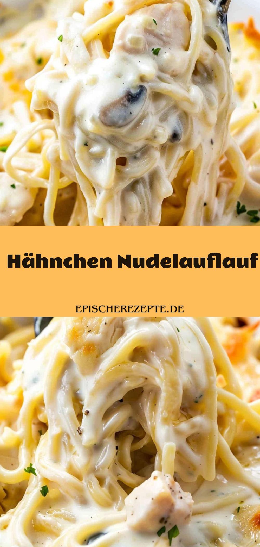 Template of Hähnchen Nudelauflauf