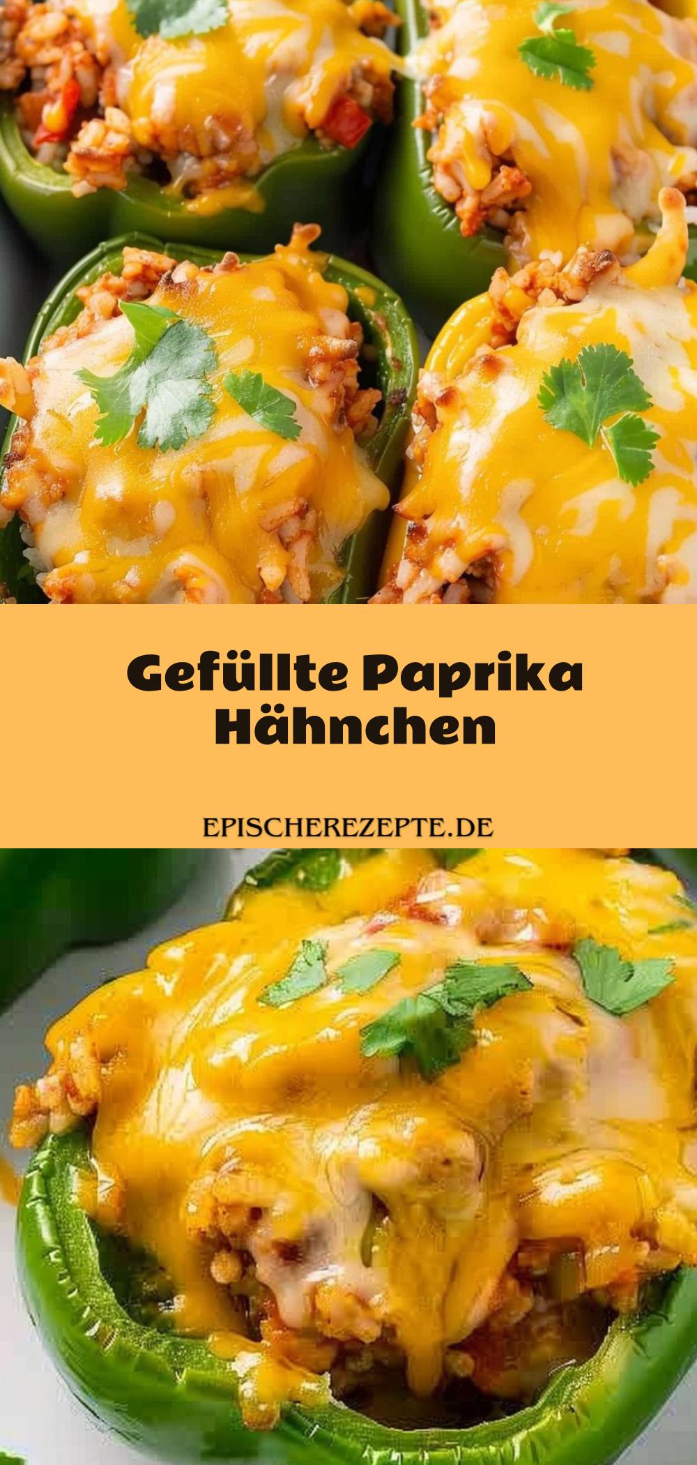Template of Gefüllte Paprika Hähnchen