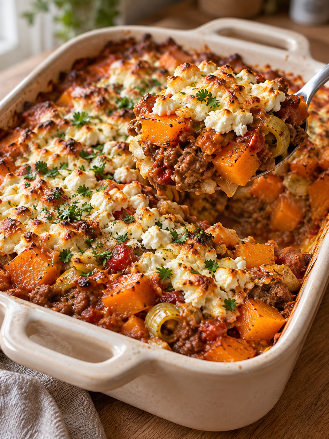 Kürbisauflauf mit Feta, würzig und lecker – Rezeptübersicht