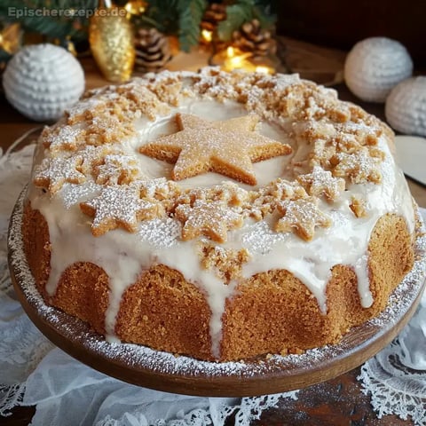 Schneller Weihnachtskuchen im Rührteig