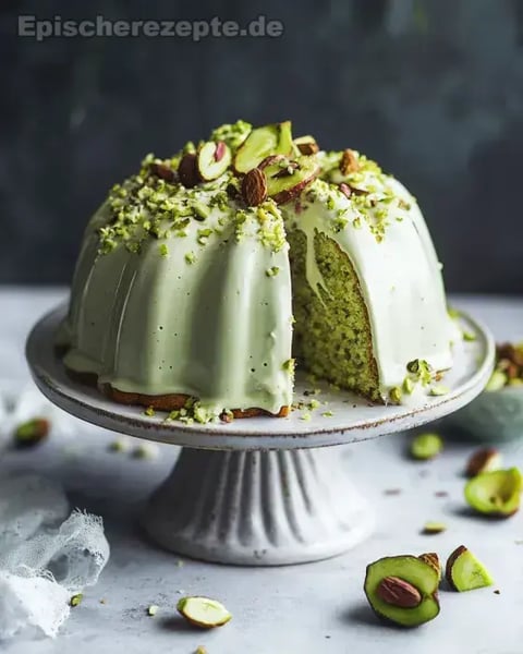 Saftiger Pistazien-Gugelhupf