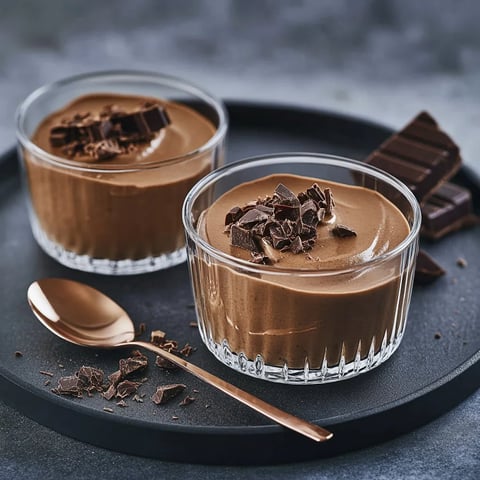 Mousse au Chocolat ohne Ei