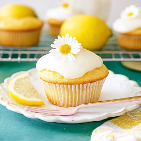 Vegane Zitronenmuffins: fluffig & saftig wie keine anderen