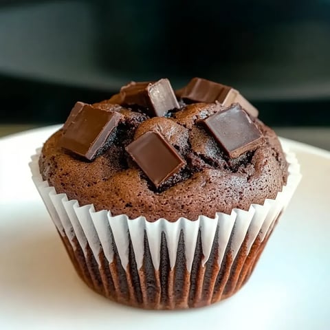 Saftige Schokomuffins mit Öl