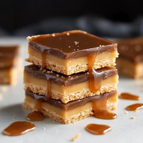 Salted Caramel Shortbread Bars - Sündhaft lecker