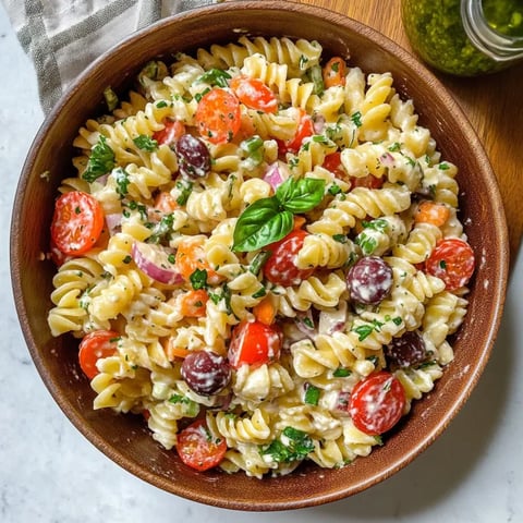 Italienischer Nudelsalat (Vegetarisch)